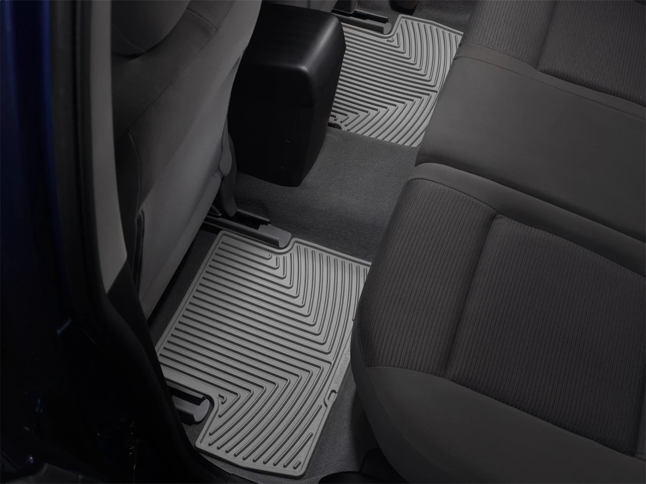 Weathertech All Weather Floor Mats, 12-15 Tacoma Crew Cab, Gray 12-15 Tacoma Crew Cab - WTCG266136 4 Weathertech All Weather Floor Mats, 12-15 Tacoma Crew Cab, Gray 12-15 Tacoma Crew Cab - WTCG266136 - Image 2