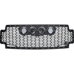 Vision X Lighting 17+ Ford Super Duty Cannon CG2 Style Grille With 4 CG2 4.5" (2 Optic CG2-Cp710) - 5062174