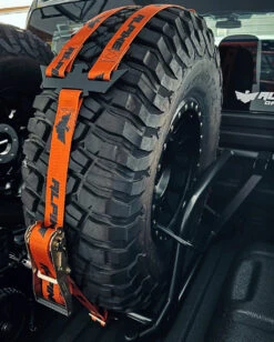 Alpine Double Eagle Tire Tie Down Strap -Auto Parts Store alpine double eagle dual tire tie down strap orange2 18345.1677081586