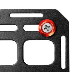 BuiltRight Tech Plate 42pc. Mounting Hardware (Red) -Auto Parts Store builtright 201022 tech panel hardware red close up 82524.1677002375