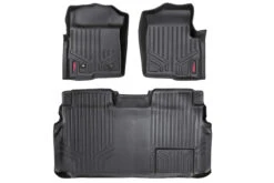 Rough Country Floor Mats, 1 Retention Hook, Front/Rear For Ford F-150 2WD/4WD 09-12 - M-50912