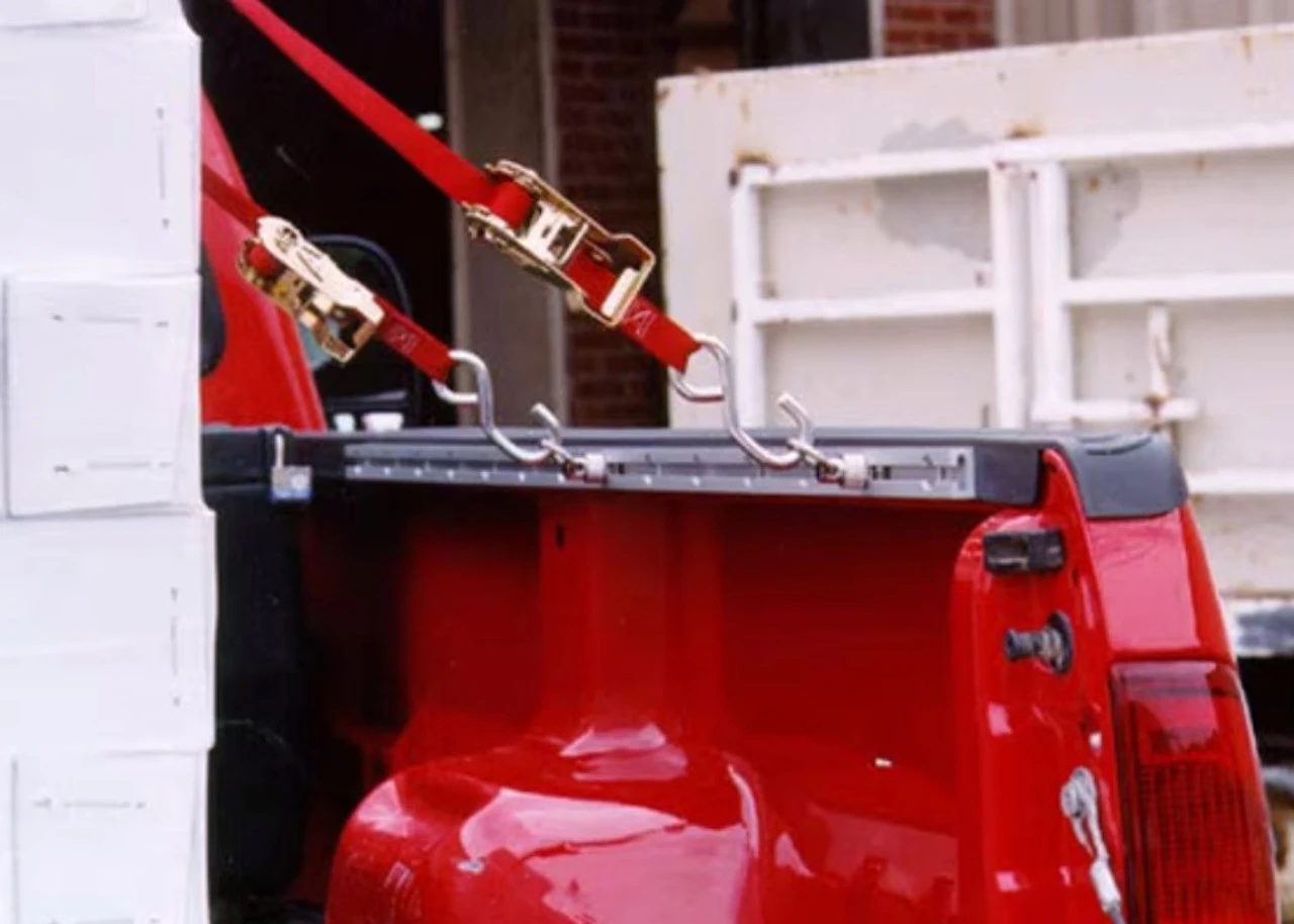 Hi-Lift 22 In. Slide-N-Lock Tie Down System - Black - SWR22B 4 Hi-Lift 22 In. Slide-N-Lock Tie Down System - Black - SWR22B - Image 2