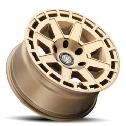 ICON Alloys Compass Brass - 17x8.5 | 6x5.5 | 0 ET | 4.75" BS - 3217858347BS -Auto Parts Store icon alloys compass wheel 6lug satin gold 17x8 5 lay 1000 04161.1677142734