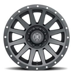 ICON Alloys Compression Black - 20x10 | 8x180 | -19 ET | 4.75" BS - 2020108947SB -Auto Parts Store icon alloys compression wheel 8lug satin black ring 20x10 face 1000 56122.1677046453