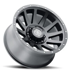 ICON Alloys Compression Black - 20x10 | 8x180 | -19 ET | 4.75" BS - 2020108947SB -Auto Parts Store icon alloys compression wheel 8lug satin black ring 20x10 lay 1000 33816.1677046454