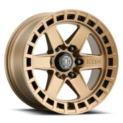 ICON Alloys Raider Brass - 17x8.5 | 6x5.5 | 0 ET | 4.75" BS - 3417858347BS