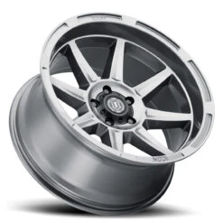 ICON Alloys Bandit Gun Metal - 20x10 | 6x135 | -24 ET | 4.5" BS - 6020106345GM -Auto Parts Store iconalloys bandit wheel 5lug gunmetal 20x10 lay 1000 26703.1677110416