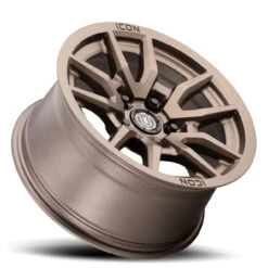 ICON Alloys Vector 5 Matte Bronze - 17x8.5 | 5x5 | -6 ET | 4.5" BS - 2617857345BR -Auto Parts Store iconalloys vector 5 wheel 5lug bronze 17x8 5 lay 1000 36187.1677006737