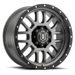 ICON Alloys Alpha Gun Metal - 20x9 | 5x150 | 16 ET | 5.625" BS - 1220905556GM