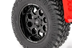 Rough Country 96 Series Wheel, One-Piece, Gloss Black, 22x10 - 96221012 -Auto Parts Store img 5990 1 90733.1684574308