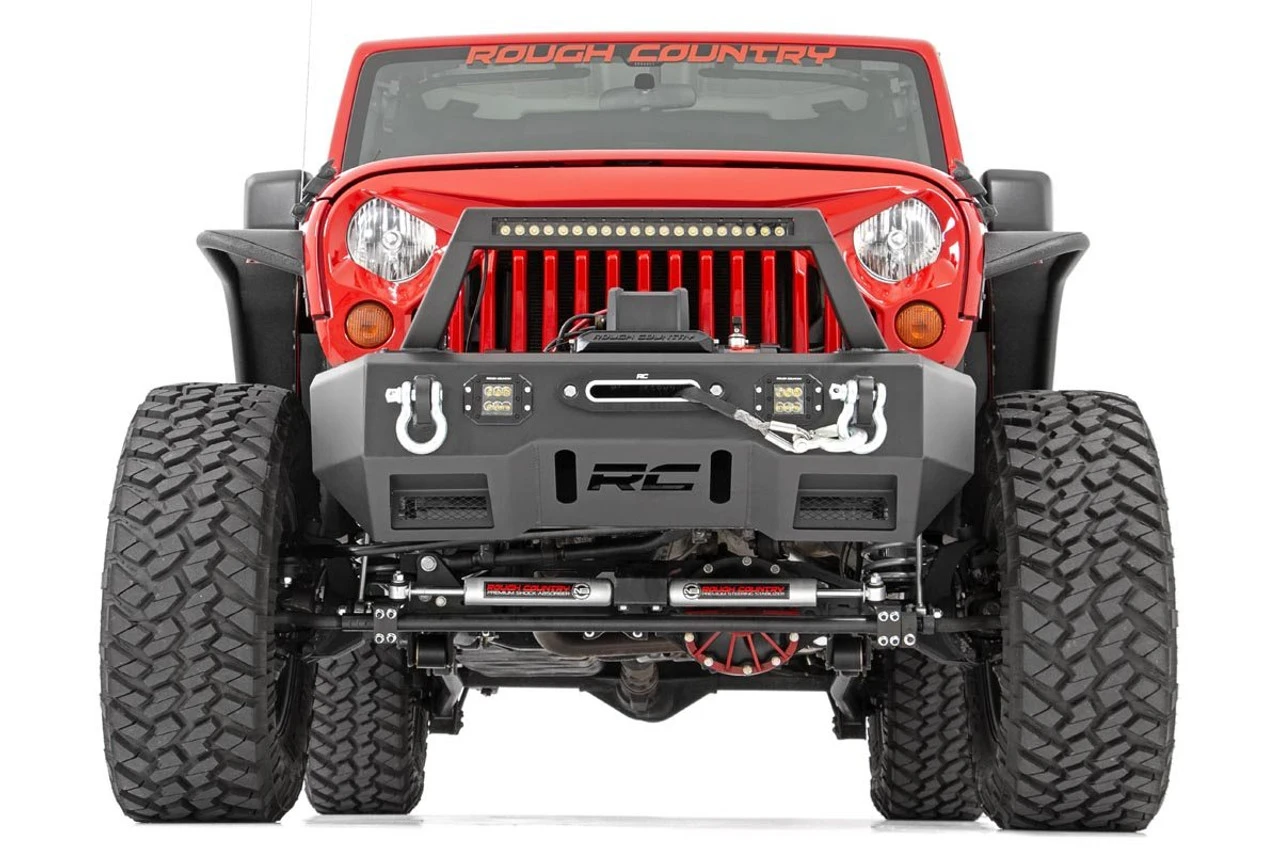 Rough Country Fender Flare, Front, Steel For Jeep Wrangler JK 07-18 - 10531 7 Rough Country Fender Flare, Front, Steel For Jeep Wrangler JK 07-18 - 10531 - Image 5