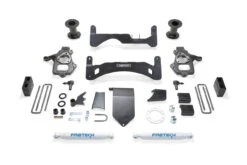 Fabtech Basic Lift System, 6 In. Lift, G2 W/ Performance Shocks For 14-18 GM C/K1500 P/U W/o E Aluminum Or Stamped Steel UCA. - K1084