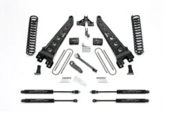 Fabtech Radious Arm System, 4 In. Lift W/ Coils And Stealth Shocks For 08-16 Ford F250/F350 4WD. - K2211M