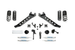 Fabtech Radius Arm Kit, 5 In. Lift W/ Performance Shocks For 14-18 Ram 2500 4WD. - K3140