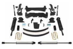 Fabtech Perormance Lift System, 6 In. Lift W/ Dirt Logic 2.5 Coilover And Remote Reservoir Dirt Logic For 05-14 Toyota Tacoma 4WD/2WD 6 Lug Models. - K7020DL