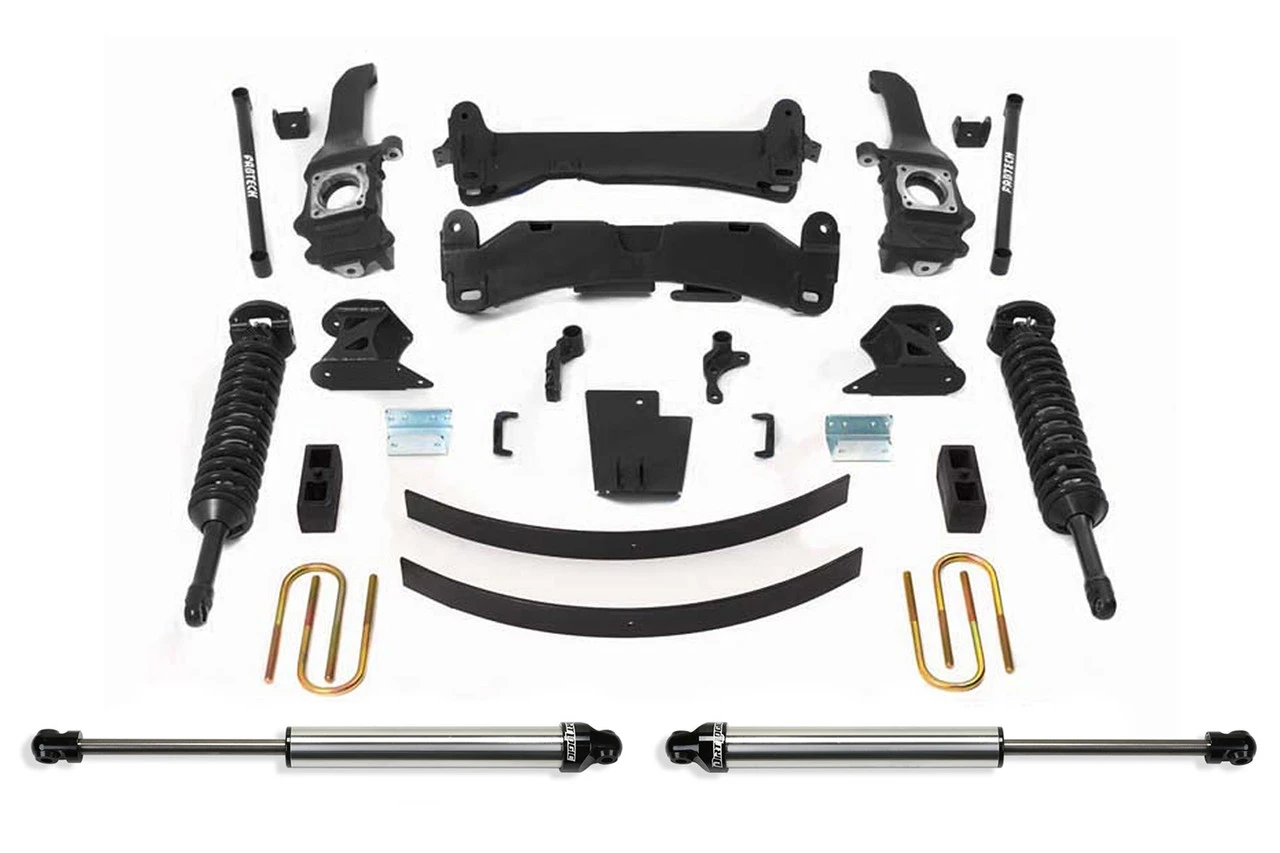 Fabtech Perormance Lift System, 6 In. Lift W/ Dirt Logic 2.5 Coilover And Remote Reservoir Dirt Logic For 05-14 Toyota Tacoma 4WD/2WD 6 Lug Models. - K7020DL 3 Fabtech Perormance Lift System, 6 In. Lift W/ Dirt Logic 2.5 Coilover And Remote Reservoir Dirt Logic For 05-14 Toyota Tacoma 4WD/2WD 6 Lug Models. - K7020DL