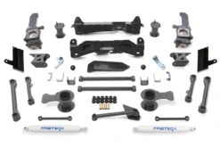 Fabtech Basic Lift System, 6 In. Lift W/ Performance Shocks For 15-22 Toyota 4Runner 4WD. - K7066