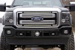 Rough Country LED Light Kit, Grill Mount, Black, 30 In., Single Row, W/ White DRL For Ford F-250/350 Super Duty 14-18 - 70530BLDRL 10 Rough Country LED Light Kit, Grill Mount, Black, 30 In., Single Row, W/ White DRL For Ford F-250/350 Super Duty 14-18 - 70530BLDRL -Auto Parts Store lights 30 inch ford grille kit 70531 base install 1 2 69390.1684557324