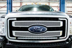 Rough Country LED Light Kit, Grill Mount, Black, 30 In., Single Row, W/ White DRL For Ford F-250/350 Super Duty 14-18 - 70530BLDRL 11 Rough Country LED Light Kit, Grill Mount, Black, 30 In., Single Row, W/ White DRL For Ford F-250/350 Super Duty 14-18 - 70530BLDRL -Auto Parts Store lights 30 inch ford grille kit 70531 zoom 1 2 62211.1708864677