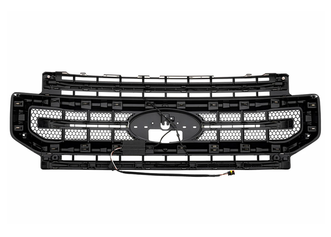 Morimoto XBG LED Grille: 20-22 Super Duty (White DRL / Paintable-Black) - XBG10 9 Morimoto XBG LED Grille: 20-22 Super Duty (White DRL / Paintable-Black) - XBG10 - Image 7