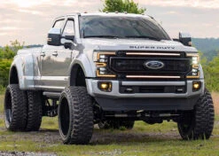 Morimoto XBG LED Grille: 20-22 Super Duty (White DRL / Paintable-Black) - XBG10