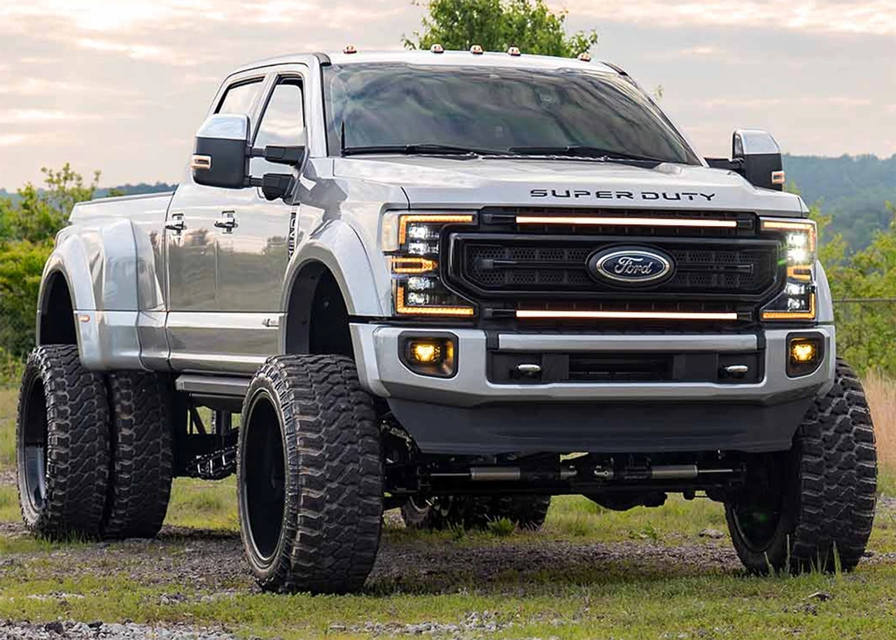 Morimoto XBG LED Grille: 20-22 Super Duty (White DRL / Paintable-Black) - XBG10 3 Morimoto XBG LED Grille: 20-22 Super Duty (White DRL / Paintable-Black) - XBG10