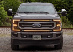 Morimoto XBG LED Grille: 20-22 Super Duty (Amber DRL / Chrome) - XBG13