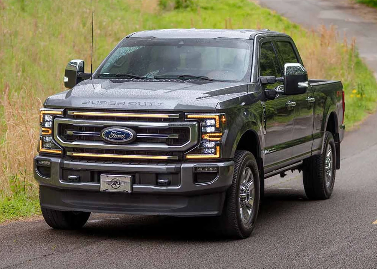 Morimoto XBG LED Grille: 20-22 Super Duty (Amber DRL / Chrome) - XBG13 6 Morimoto XBG LED Grille: 20-22 Super Duty (Amber DRL / Chrome) - XBG13 - Image 4