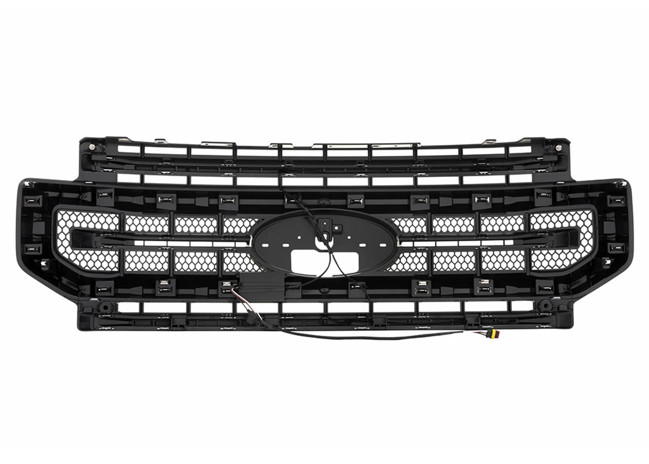 Morimoto XBG LED Grille: 20-22 Super Duty (Amber DRL / Chrome) - XBG13 13 Morimoto XBG LED Grille: 20-22 Super Duty (Amber DRL / Chrome) - XBG13 - Image 11