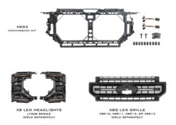 Morimoto XBG Super Duty Facelift Kit: 17-19 To 20-22 Front End - XBG3 -Auto Parts Store morimoto superduty facelift kit 008 58777.1695721896
