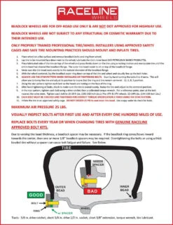 Raceline Off-Road Ryno Cast Beadlocks | Bronze W/ Black Ring -Auto Parts Store raceline off road beadlock mounting instructions 30797.1709996535