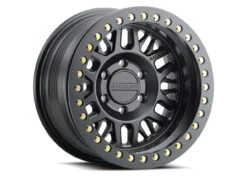 Raceline Off-Road Ryno Cast Beadlocks | Satin Black W/ Black Ring