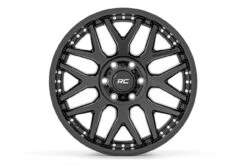 Rough Country 95 Series Wheel, One-Piece, Gloss Black, 22x10 - 95221012 -Auto Parts Store s95 wheel 1 1 3 99115.1684512091